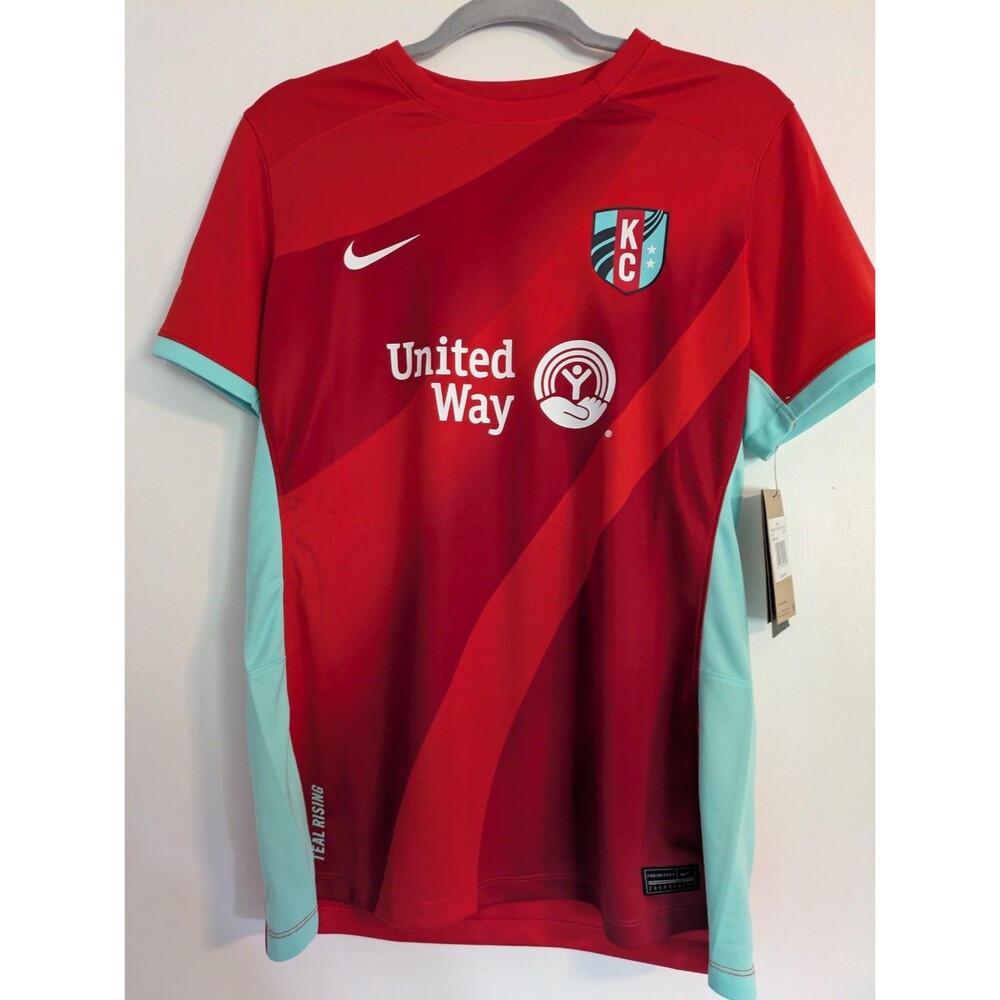 Nike KC Current 2025 Stadium Home Dri-Fit  Replica Jersey Womens Size Large New